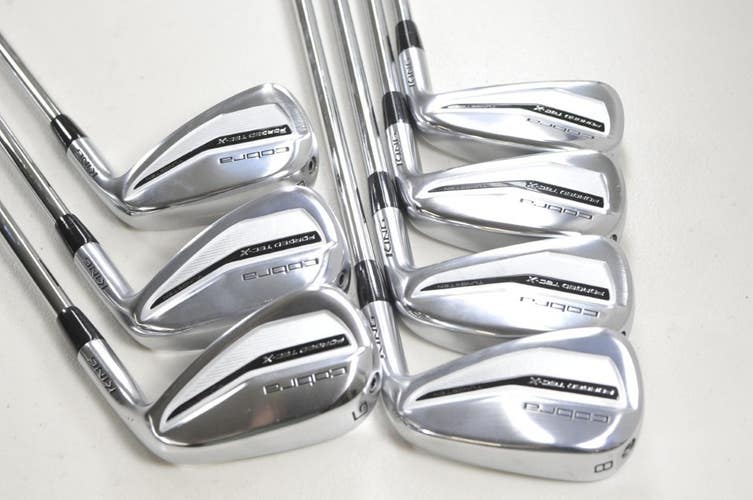 Cobra King Forged Tec X 5-PW,GW Iron Set Regular Flex Right KBS Steel # 201797
