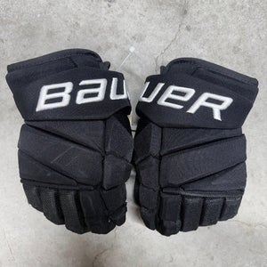 14” Bauer Vapor Hyperlite Gloves Dallas Stars Tyler Seguin Pro Stock (Like New)