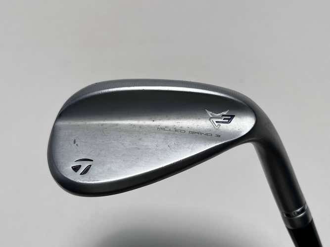 TaylorMade Milled Grind 3 Raw Chrome Sand Wedge 56* 12SB DG S200 Stiff RH