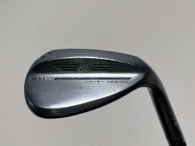 Titleist Vokey SM9 Tour Chrome Wedge 60* 4 Bounce T-Grind Wedge Steel Mens RH