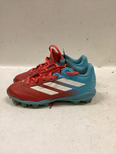 Used Adidas ADIZERO BB/SB Cleats Coral Junior 04.5 11725-S000498160