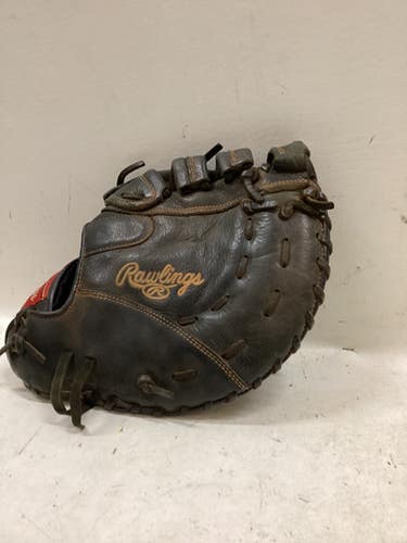 Used Rawlings RFBRB BB/SB First Base LH Throw Black 12 1/2" 11725-S000498293