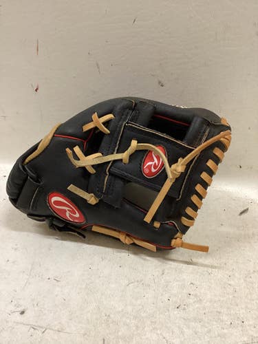 Used Rawlings H105IB BB/SB Glove RH Throw Black And Red 10 1/2" 11725-S000498303