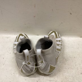 Used Adidas Jr FB Cleats White And Gold Junior 02 11725-S000499389