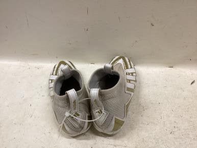 Used Adidas Jr FB Cleats White And Gold Junior 02 11725-S000499389