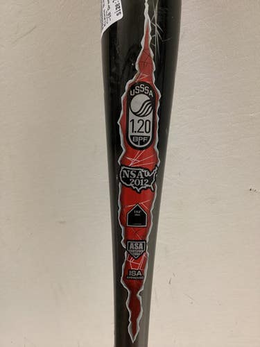 Used Mizuno BLACK WIDOW BB/SB Fastpitch Bat 32" 11725-S000499465