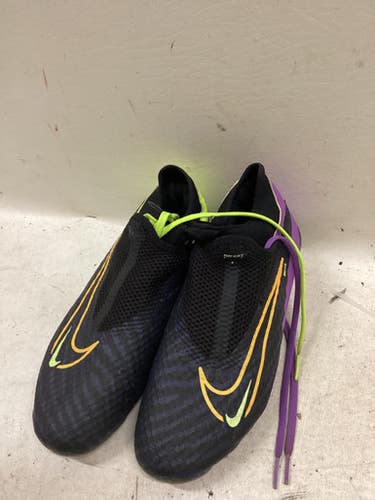 Used Nike PHANTOM GX Soccer Cleats Cream White Junior 05.5 11725-S000499487