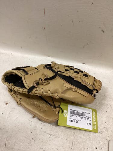 Used Adidas TS 1000NBB BB/SB Glove RH Throw Black And Tan 10" 11725-S000499488