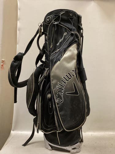 Used Callaway WARBIRD Mens Stand Bag Black 11725-S000499159