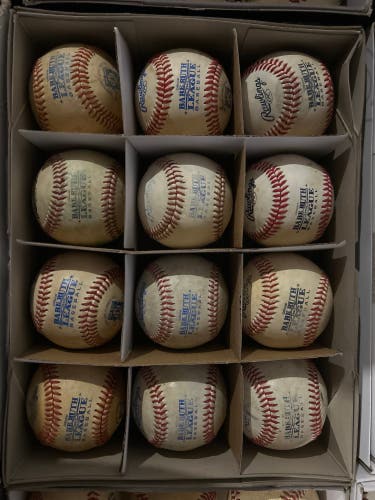 Rawlings Babe Ruth Baseballs 12 Pack (1 Dozen) (Used)