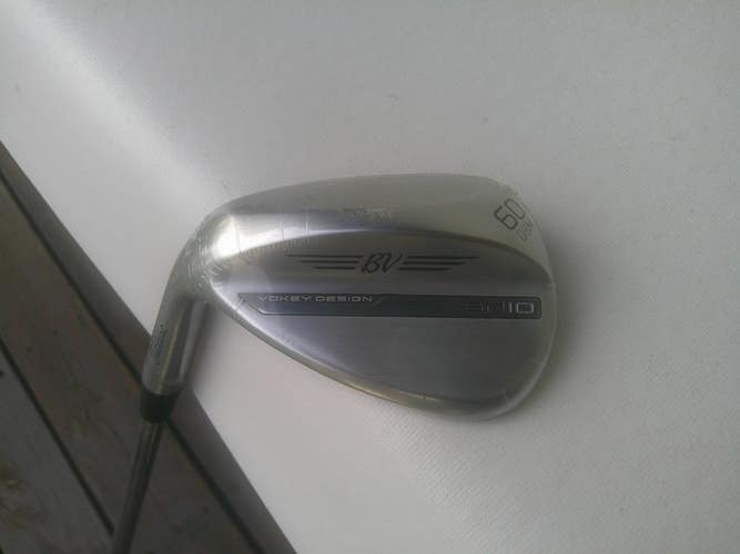 Titleist BV SM10 Tour Chrome 60.08M* Lob Wedge w/ Project X 6.0 Stiff Shaft