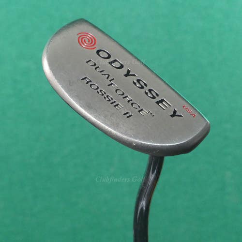 Odyssey Dual Force Rossie II Double-Bend Mid-Mallet 35" Putter Golf Club