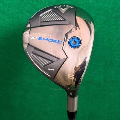 Callaway Paradym Ai Smoke Triple DMND 18 Fairway 5 Wood Tensei 75 Stiff w/ HC