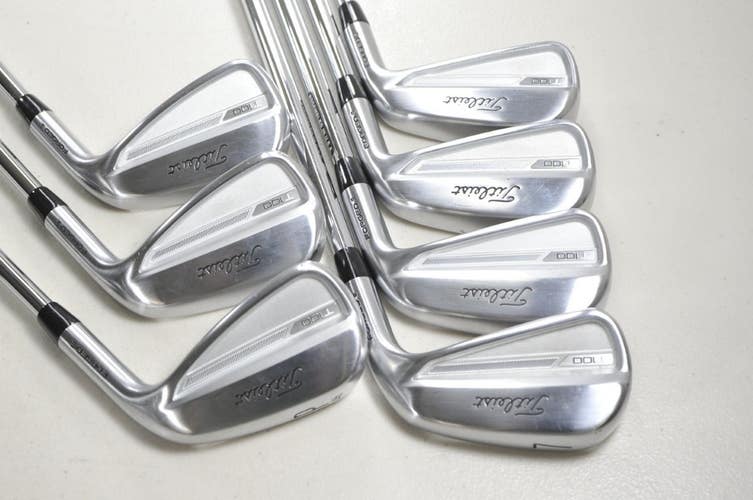 Titleist T100 2023 4-PW Iron Set Stiff Flex Right DG S300 105g Steel  # 214550