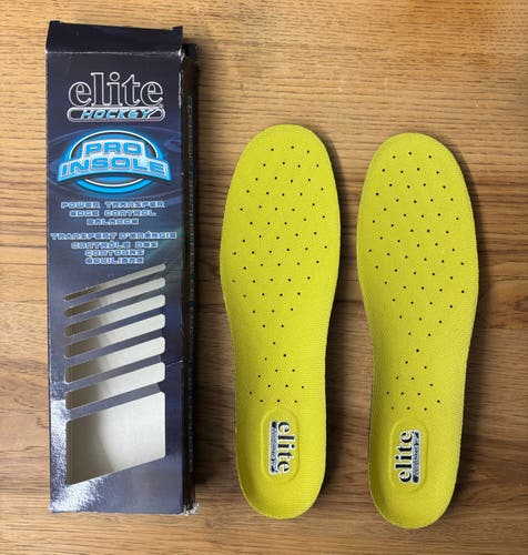 Elite Hockey Pro Insoles - Senior Skate Size 10-10.5 (New)