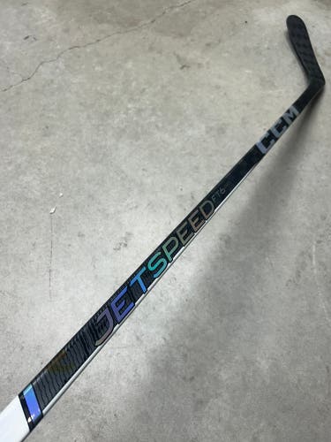 80 Flex P29 Senior CCM JetSpeed FT6 Pro Left Hand Hockey Stick Pro Stock (Used)