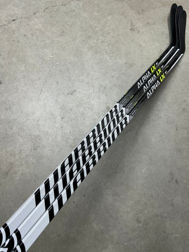 3 PACK 100 Flex P28 Senior Warrior Alpha LXT Left Hand Hockey Stick Pro Stock (New)