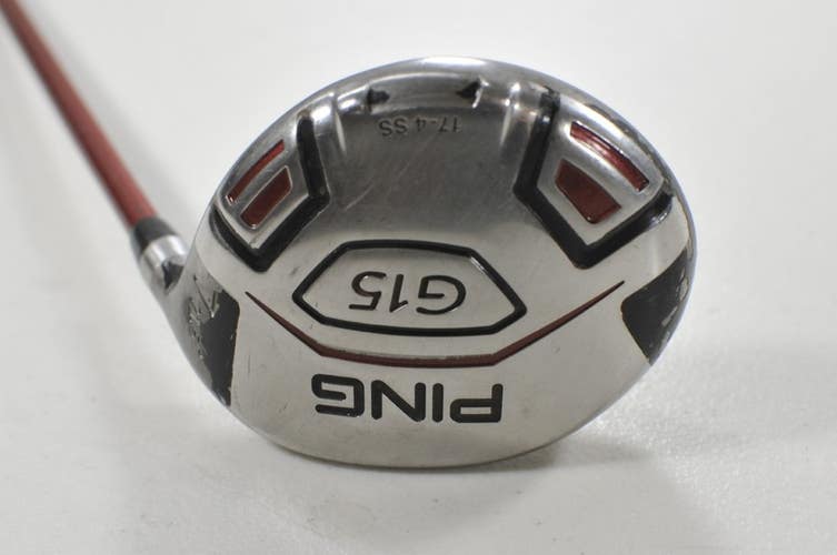 Ping G15 7-21.5* Fairway Wood Regular Flex Right TFC149 Graphite # 214636