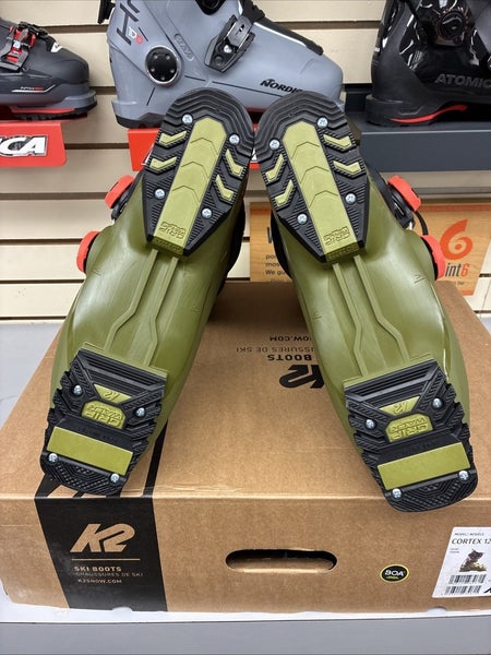 K2 Cortex 120 Zonal BOA Ski Boots 28.5 Mens All Mountain Ski Boots NEW ...