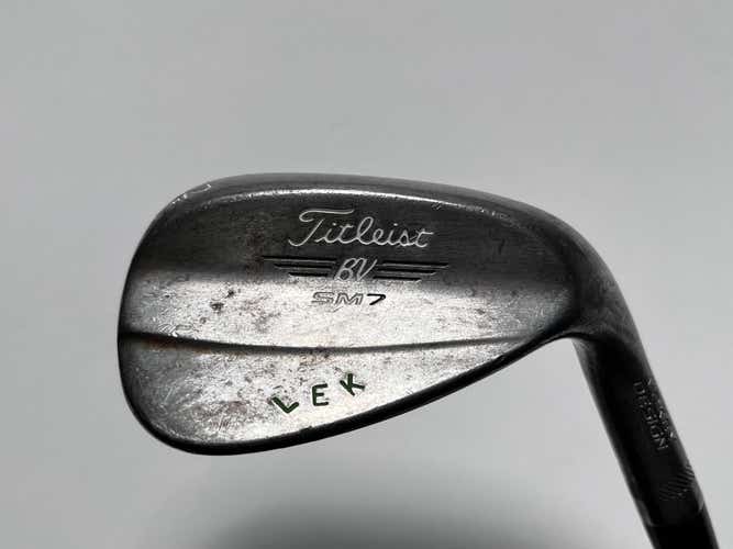 Titleist Vokey SM7 Raw Wedge 52* 8 Bounce F-Grind SteelFiber i95 95g Stiff RH