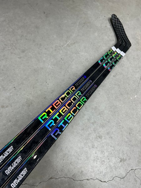 3 Pack 75 Flex P29 Senior CCM RibCor Trigger 9 Left Hand Hockey Stick Pro Stock (New)