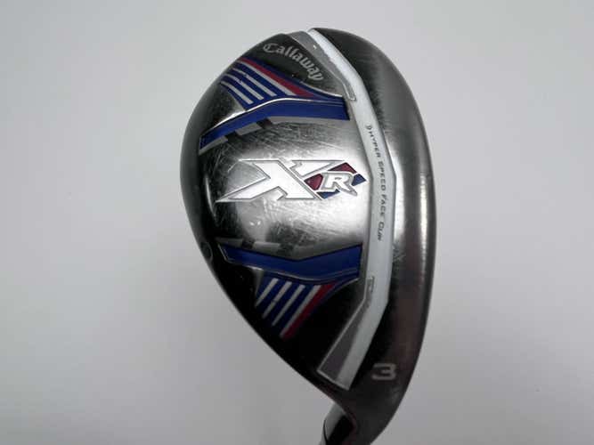 Callaway XR 3 Hybrid 19* Project X San Diego 6.0 58g Stiff Graphite Mens RH