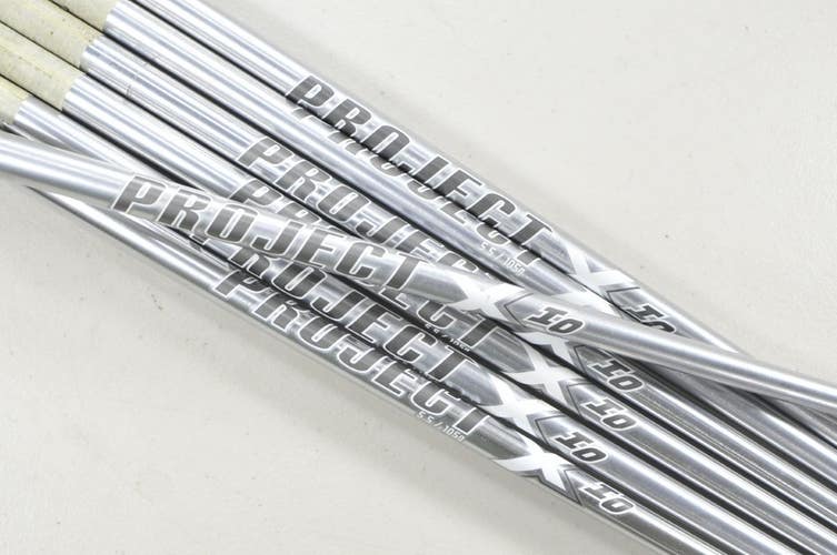 Project X IO 5.5 105g Regular Flex 7pc Iron Shaft Set .355" Steel  # 213682