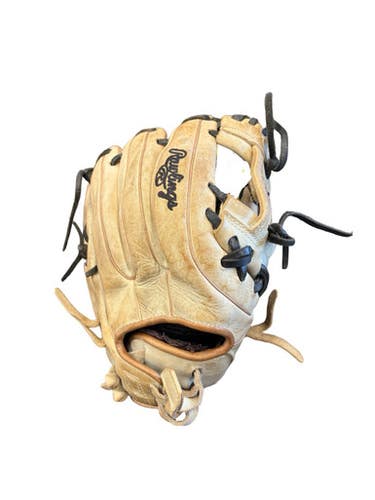 Used Rawlings Liberty RH Throw Fastpitch Gloves Brown 12" 10299-S000308362