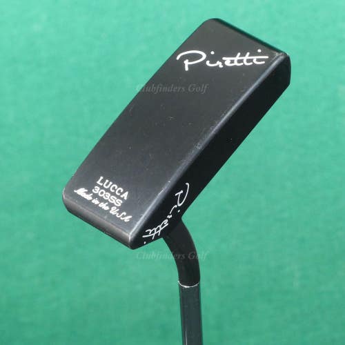 Piretti Lucca Midnight Black 303 SS Flow-Neck 33" Putter Golf Club