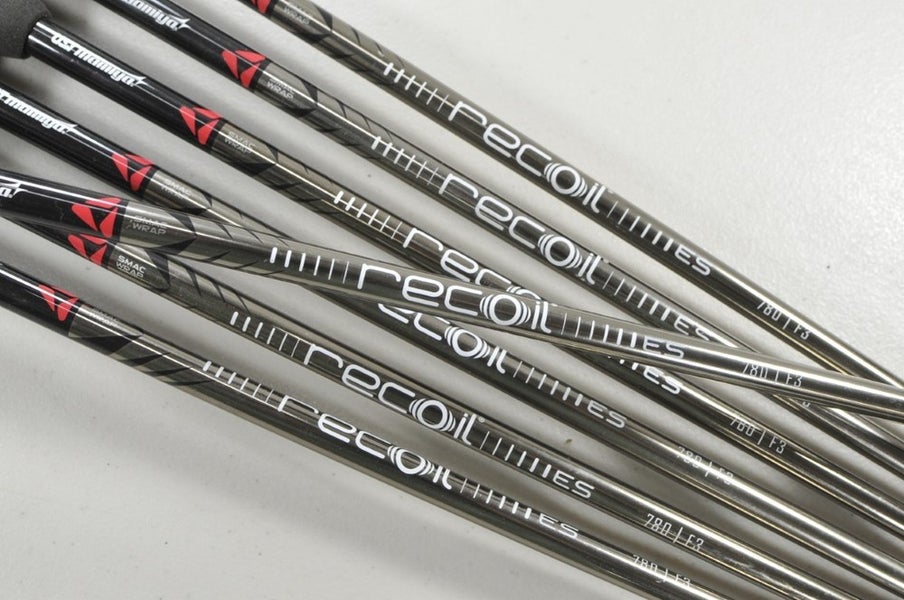 UST Mamiya Recoil ES 780 F3 Regular Flex 7pc Iron Shaft Set .370 Graphite 214399