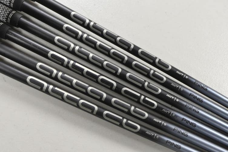 Ping Alta CB G425 AWT Stiff Flex 6pc Iron Shaft Set .355 Graphite  # 214391