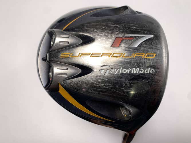 TaylorMade R7 Superquad Driver 10.5* Fujikura REAX 65g Regular Graphite Mens RH