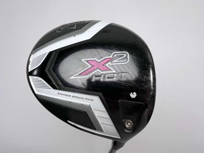 Callaway X2 Hot Driver 13.5* Aldila Ladies Graphite Womens RH Undersize Grip