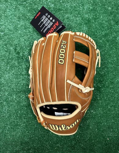 Wilson A2000 11.75" Classics EL3 Infield Baseball Glove - Saddle Tan