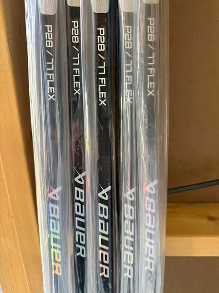 3-Pack Bauer Nexus Tracer Hockey Sticks Left 77 Flex P28 (NEW)