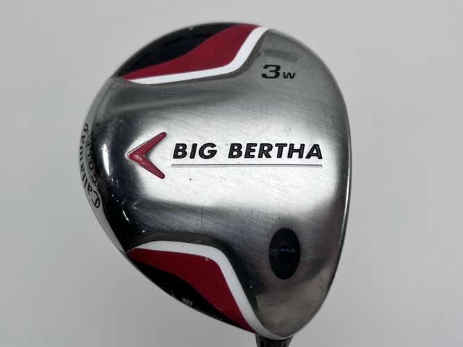 Callaway Big Bertha 2007 3 Fairway Wood 15* 70g Senior Graphite Mens RH