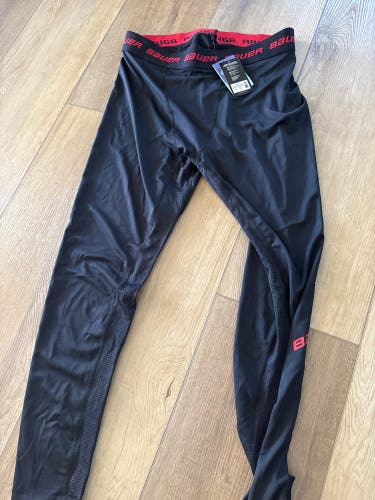 Black XL Men's Bauer Compression (New)