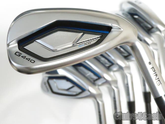 PING G440 Irons Black Dot Alta CB Blue Regular Flex 5-P+Uw ... CLEAN