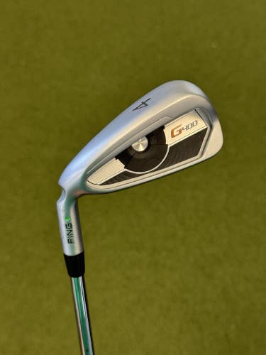 PING G400 4 Iron SINGLE IRON KBS Tour 120 Stiff LEFT HANDED Green Dot 2 Up LH
