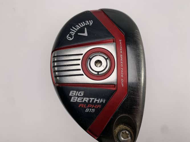 Callaway Big Bertha Alpha 815 3 Hybrid 20* Kuro Kage Black 60g Regular RH