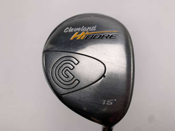 Cleveland Hibore 3 Fairway Wood 15* Fujikura 65g Stiff Graphite Mens RH