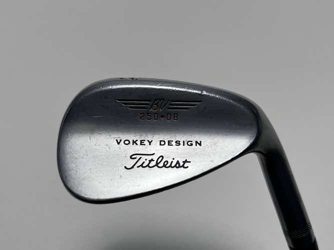 Titleist Vokey Chrome 200 Wedge 50* 8 True Temper Dynamic Gold Wedge Steel RH