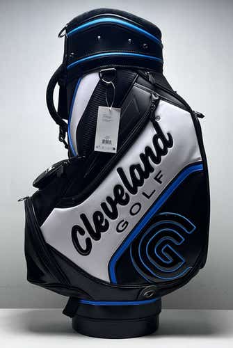 Cleveland CG Staff Bag Black 6-Way Divide Single Strap Golf Bag NEW