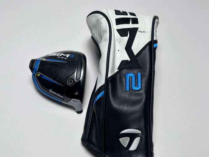 TaylorMade SIM2 MAX Driver 9* HEAD ONLY Mens RH HC