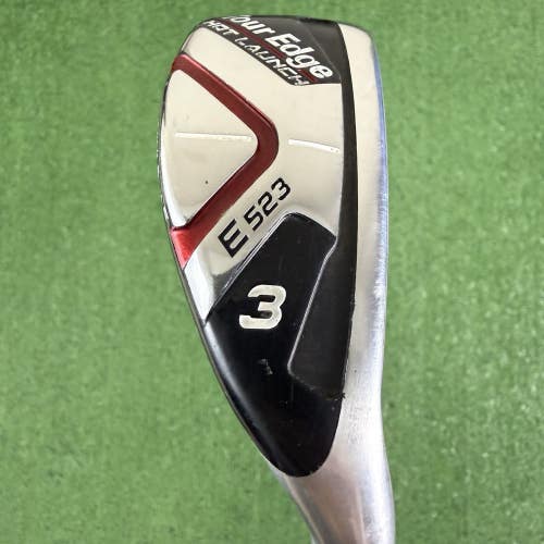 Tour Edge Hot Launch Iron Wood E523 3 Iron Steel XP 85 R300 Regular Flex