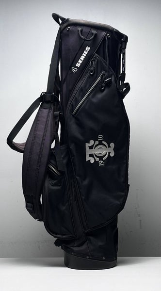 Ping 4 Series Stand Bag Black 4-Way Divide Dual Strap Golf Bag