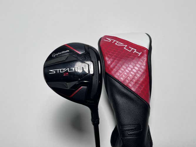 TaylorMade Stealth 2 7 Fairway Wood 21* Tensei White 1K Series TX 90g X-Stiff RH