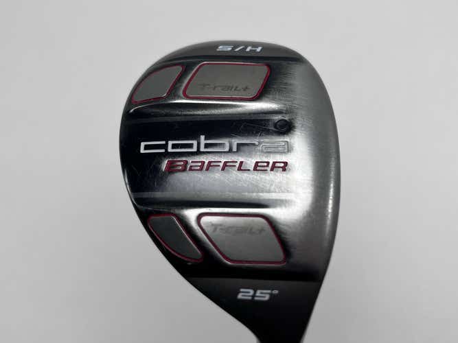 Cobra T-Rail + 5 Hybrid 25* Graphite Design G70 70g Regular Graphite Mens RH