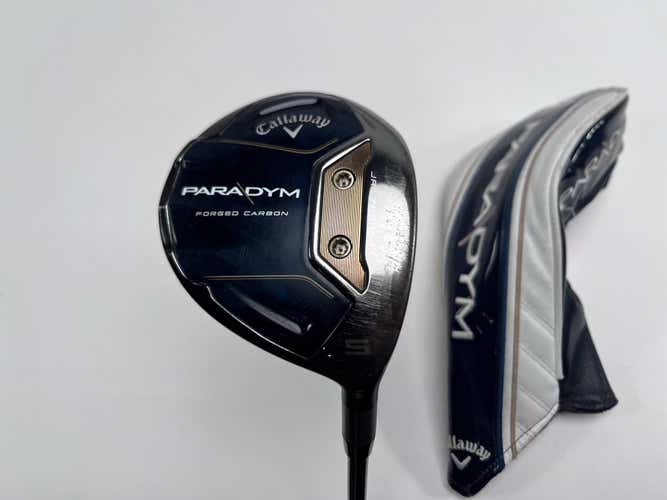 Callaway Paradym 5 Fairway Wood 18* HZRDUS 5.5 Gen 4 Dual Torsional Reg RH HC