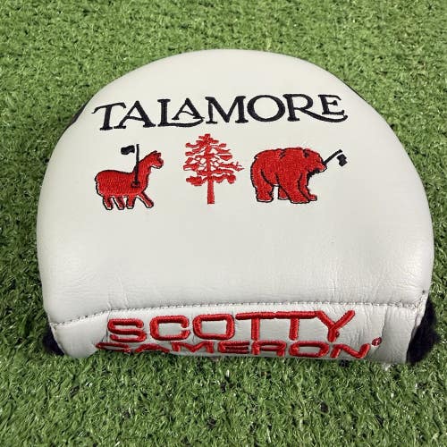 Scotty Cameron Talamore Mallet Putter Headcover Gray Red Black